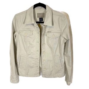 Calvin Klein Jeans Short Waisted Tan Jacket